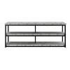 Syemin TV Stands and Consoles for 65" Entertainment Center with Storage Cabinets Mid Century Media TV Console Table, Brown, 17"*63"*25" - 4 of 4
