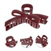 Unique Bargains Women's Fashionable Tie Design Hair Clips 1 Pc - 2 of 4