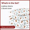 Luxury Soft Premium Christmas Duvet Cover Set - Zipper Closure & Matching Pillow Shams - CGK Linens - 2 of 4