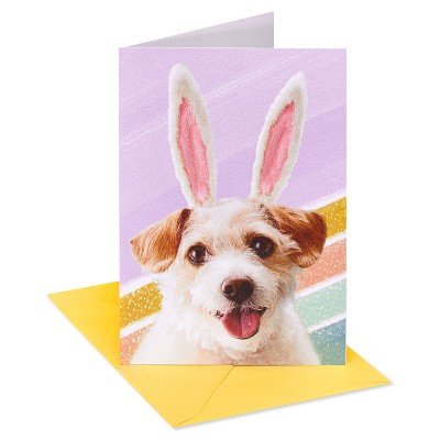 Carlton Cards Easter Card Bunny Ears