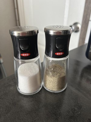 Oxo Good Grips Shaker/Pourer Set, Salt & Pepper