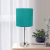 Creekwood Home Contemporary Bedside Table Lamp with Power Outlet - 4 of 4