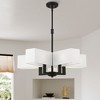 Livex Lighting Rubix 5 - Light Chandelier in  Black - 2 of 4