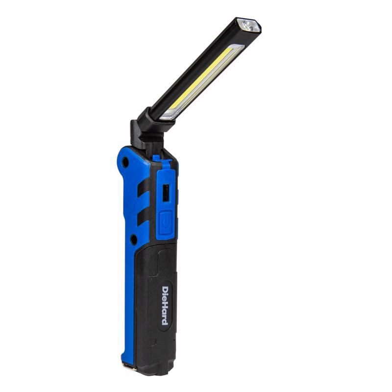Dorcy DieHard 450 lm Black/Blue LED Work Light Flashlight, 1 of 2