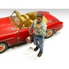 Auto Mechanic Chain Smoker Larry Figurine for 1/18 Scale Models by American Diorama - 2 of 3