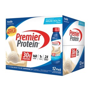 Premier Protein Nutritional Shake - Vanilla - 11.5oz/12ct - 1 of 4