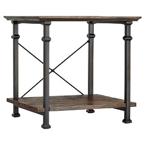 Ronay End Table - Dark Brown - Inspire Q