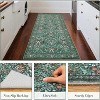 Acekool Boho Floral Area Rug Washable Non-Slip Foldable Soft Low Pile for Living Room Bedroom Kitchen - 3 of 4