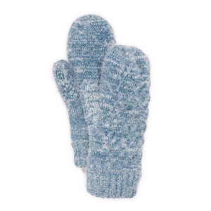 MUK LUKS Women's Chenille Eyelash Mix Mitten - 1 of 2