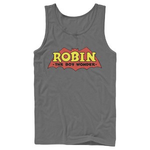 Men's Batman Logo Robin Boy Wonder Tank Top - 1 of 3