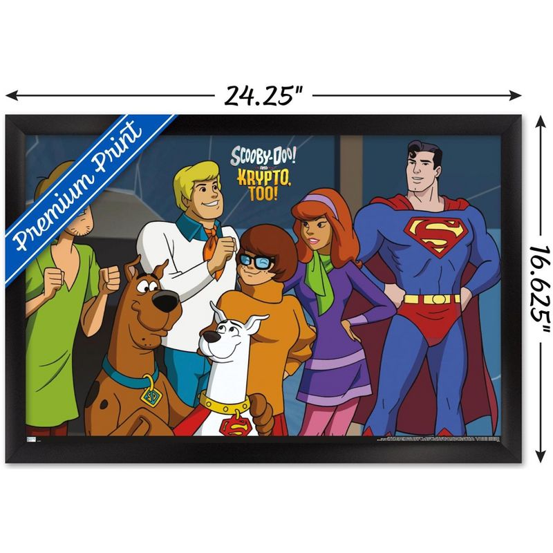 Trends International Scooby-Doo & Krypto, Too! - Group Framed Wall Poster Prints, 3 of 7