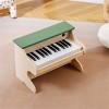 Angel Sar Kids Piano Keyboard Toy, 25-Key Wooden Educational Piano with Realistic Sound, Finger-Sized Keys, Child-Safe Design for Toddlers Ages 3+ - 2 of 4