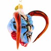Morawski 3.5 Inch Blue Face Krampus Horns Christmas Tree Ornaments - 4 of 4