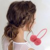 Unique Bargains Children Pompon Hair Elastic Band 1 Pc - 2 of 4