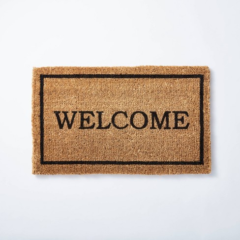 1 6 X2 6 Welcome Doormat Natural Threshold Designed With Studio Mcgee Target