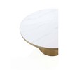 Manhattan Comfort Glenn Sintered Stone Top Coffee Table Gold - 4 of 4