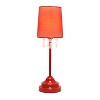 Table Lamp with Fabric Shade and Hanging Acrylic Beads - Simple Designs - 2 of 4