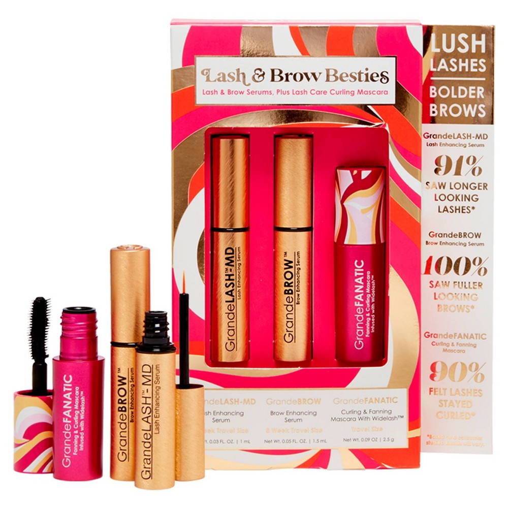 Grande Cosmetics Lash & Brow Besties Set - 3ct - Ulta Beauty