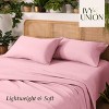 Ivy Union Microfiber Sheet Set - Breathable - Deep Pocket - 4 of 4