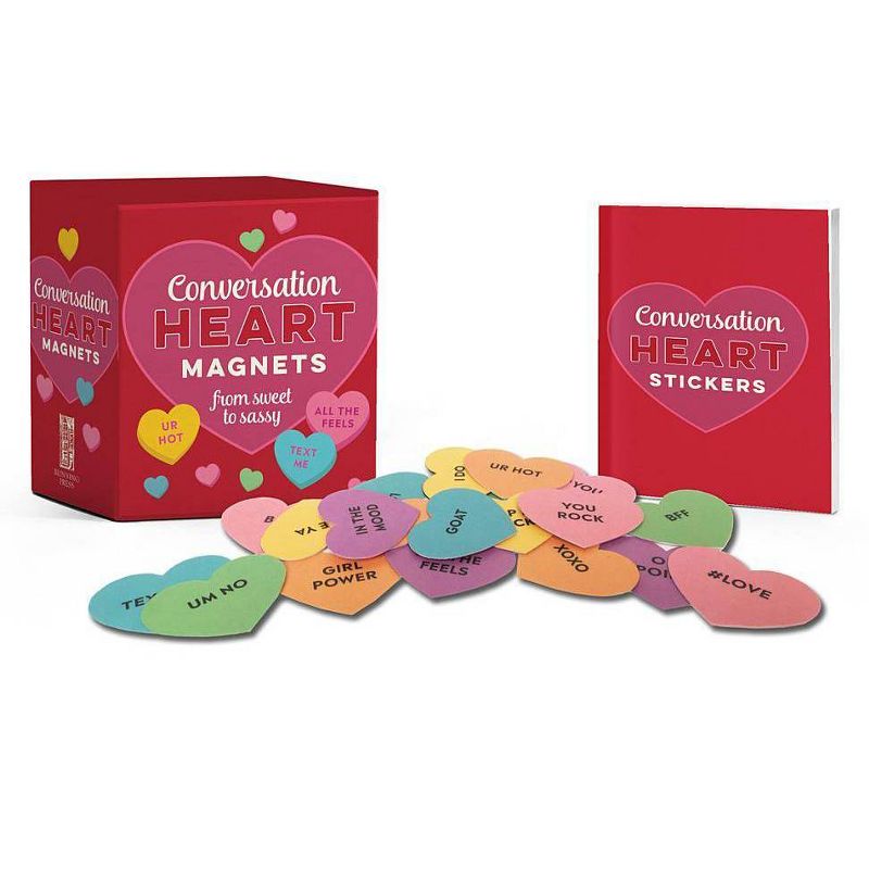 Conversation Heart Magnets (Rp Minis) - by Running Press (Paperback), 1 of 2