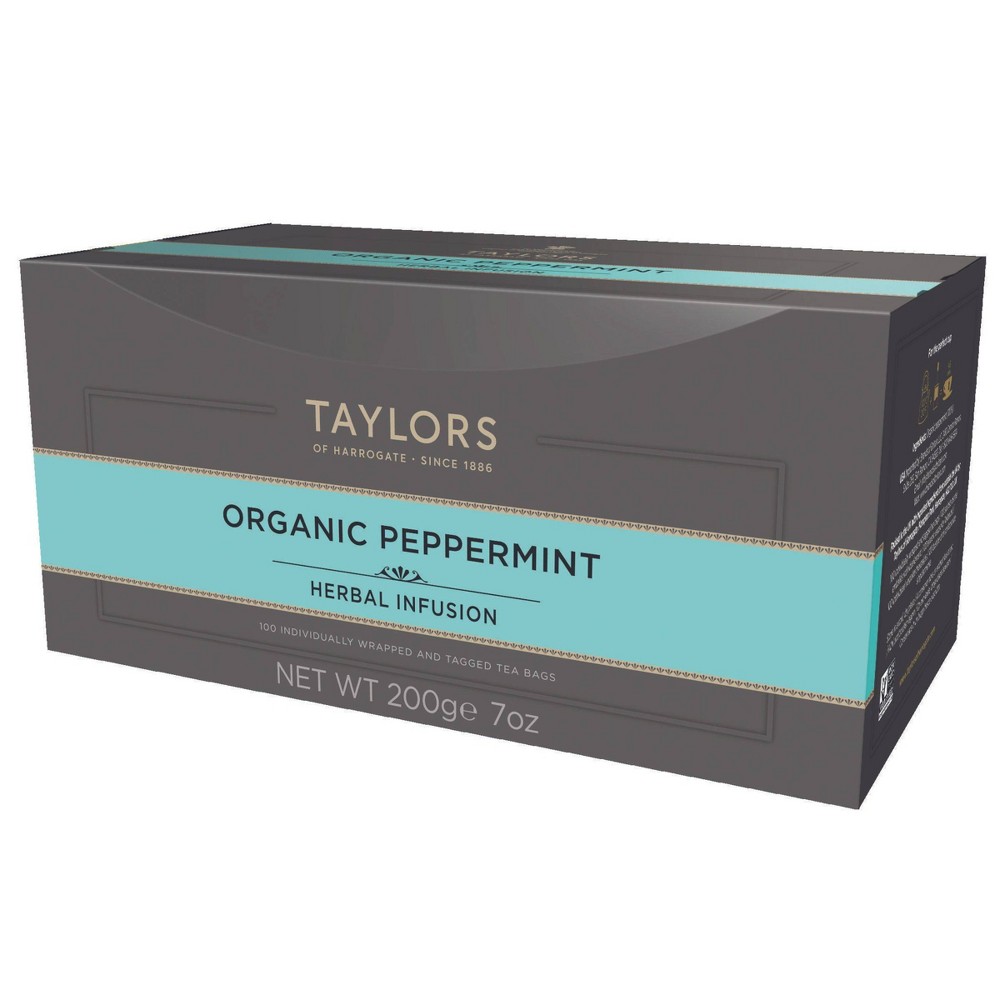 Taylors of Harrogate Organic Peppermint - 100ct