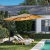 Decksplore 9 Feet /10Feet Cantilever Umbrella Aluminum Offset Umbrella with 360-degree Rotation - 3 of 4