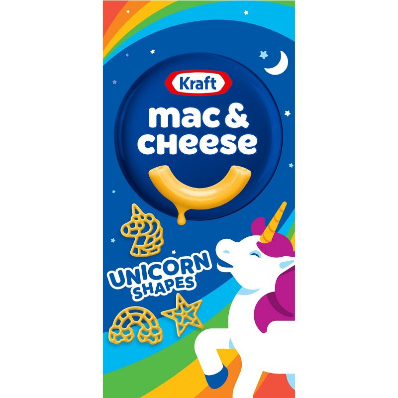 Kraft Mac and Cheese Dinner with Unicorn Pasta Shapes - 5.5oz, 1 of 13