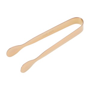 Unique Bargains Food Tongs Round Head Ice Tongs Sugar Cube Clip Food Tong Dishwasher Safe 304 Stainless Steel 4 Inch 1Pcs - 1 of 3