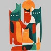 Men's Design By Humans Cat Cat Cat By radiomode T-Shirt - 2 of 4