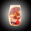 Stony Creek 5.25 In Winters Cardinals Pre-Lit Small Vase Christmas Lighted Glass Accent , Christmas Decor Chair Feeder Branch (1PC) - 4 of 4
