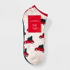 Women's Festive Icons Christmas 6pk Low Cut Socks - Wondershop™ Natural/Red/Green 4-10 - 2 of 3