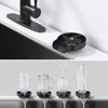 WOWOW Windmill Fan Blade Sink Glass Rinser for Kitchen Sink in Brushed Nickel - 2 of 4