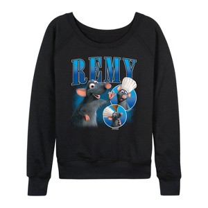 Women's Ratatouille Remy Tee Lightweight French Terry Wide Neck