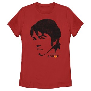Women's Star Wars: Andor Cassian Eye Glare T-Shirt - 1 of 4