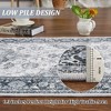 Area Rugs Traditional Vintage Floral Printed Rug Washable Non Slip Floor Carpet Soft Low Pile Rug for Living Room - 3 of 4