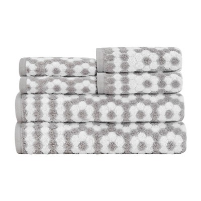 black and white bath towel sets