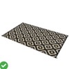 Waterproof Outdoor Rug 8x10 Reversible Outdoor Plastic Straw Rug Camping RV Carpet Outside - 4 of 4