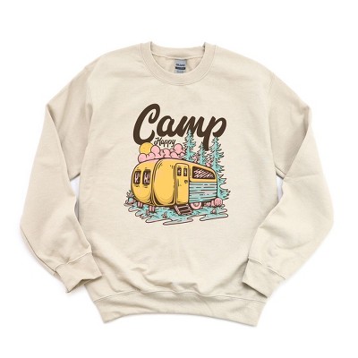 Simply Sage Market Women's Graphic Sweatshirt Camp Happy