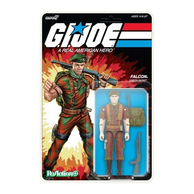 G.I. Joe Lt. Falcon Super7 Reaction + Action Figure