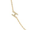 Kendra Scott 14K Gold Over Brass Mini "H" Initial Pendant Necklace - Gold - 3 of 3