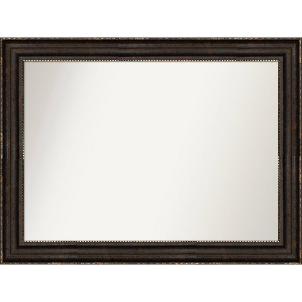 Photos - Wall Mirror 44" x 33" Non-Beveled Stately Bronze  - Amanti Art