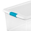 Sterilite 106 qt Storage Bundled with VELCRO® Brand Industrial Strength - 3 of 4