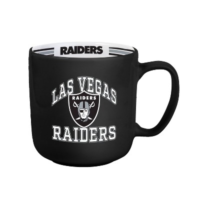 NFL Las Vegas Raiders Stripe Mug - 15oz