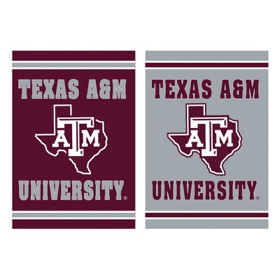Embossed Suede, Texas A&M Double Sided Indoor Outdoor Decor 18" x 12.5"