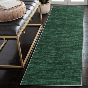 Modern Solid Area Rug, Washable Stain-Resistant Low Pile Non-Slip Soft Floor Carpet for Living Room Playroom Bedroom - 1 of 4