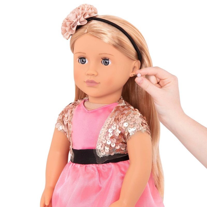 Our Generation Audra with Pierced Ears 18&#34; Jewelry Doll, 3 of 8