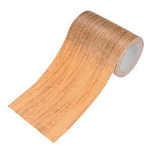 Unique Bargains Self Adhesive Realistic Wood Grain Durable Multi Use Masking Tape 1 Pc - 1 of 4