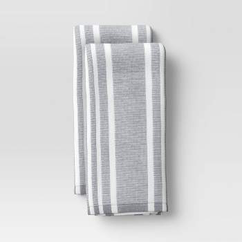 2pk Cotton Striped Terry Kitchen Towels - Threshold™