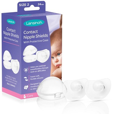 Lansinoh Contact Nipple Shield - 24mm - 2ct