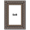 PosterPalooza | Photo Size Ornate Black Picture Frame - UV Acrylic, Foam Board Backing, Hanging Hardware - 2 of 4